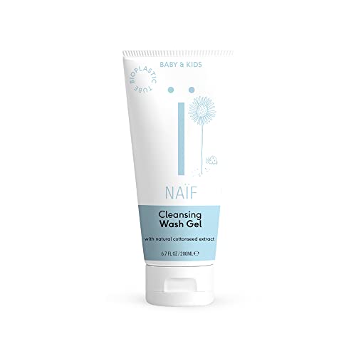 Gel de Limpeza Facial NAIF Baby (200 ml) NAÏF - Gel de banho - pele delicada, sensível, 200 ml