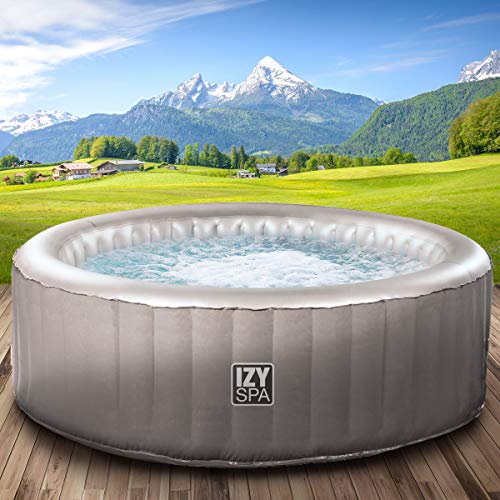 Piscina Insuflável WHIRLPOOL IZY Spa (Verde - PVC - 165x70cm) BRAST - Spas - 3 pessoas, pvc, 6 bóias, insuflável