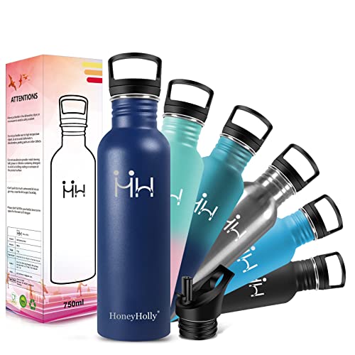 Garrafa de Montanha HONEYHOLLY 1000 ml (7x7x27 cm) HoneyHolly - Utensílios de mesa - 1000 ml, reciclado, elegante, 1L