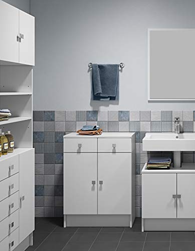 Móvel de Casa de Banho WOODE & COLORS Click A2 Temahome Portugal, SA - Armários de armazenamento e armários de bloqueio - aglomerado, melamina, 2 portas, 2 gavetas