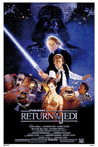 Poster STAR WARS The Return Of The Jedi (91.5x61cm) Grupo Erik Editores - Pósteres, impressões e arte visual - star wars, Return Of The Jedi, grande, a2