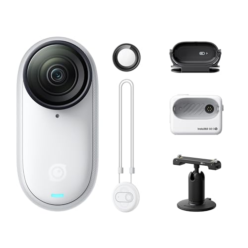 Action Cam Insta360 Go 3S Branco (128 GB) Insta360 - Câmeras - 128 GB, universal, MicroSDHC, insta360 go 3s