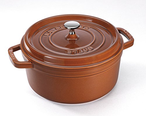 Caçarola STaub 28cm 5.85L Indução Castanho STAUB - Fornos holandeses - indução, castanho, alumínio, 5.85l