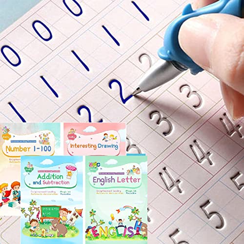 Livro Prática Copybook: Caligrafia Mágica Que Se Pode Reutilizar Escritura A Mano Big Tree - Livros - caligrafia, reutilizável, escritura à mão
