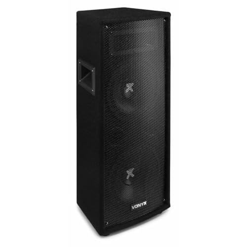 Coluna VONYX SL28 (800 W - 2 x 8) Vonyx - Áudio - 800 w, 90 dB, jack 6.3 mm x 2