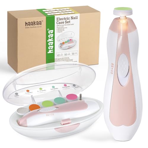 Lima de Unhas HAAKAA Kids (Rosa - 3 x 3 cm) Haakaa - Kits de saúde e higiene para bebês - kids, rosa, 3 x 3 cm, silencioso