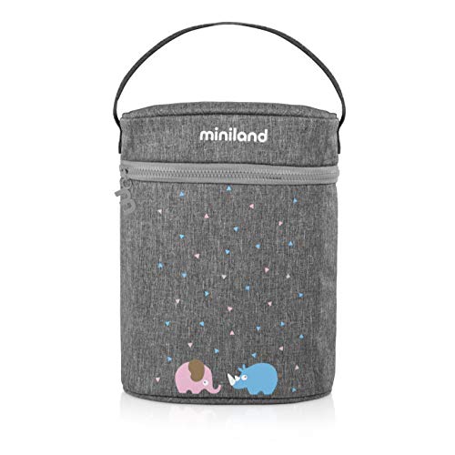 Isolamento para Termoventilador THERMIBAG DOUBLE (Rosa) Miniland - Utensílios de mesa - termoventilador, thermibag double, rosa