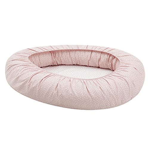 Berço de Madeira CAMBRASS Liberty (Rosa - 55 x 90 x 15 cm) R&J Cambrass, S.A. - Protetores de berço - berço, madeira, almofada lateral, bebés, plastificada, lavável