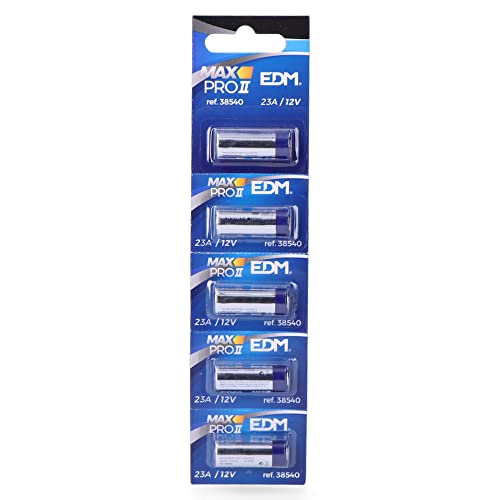 Pilha Recarregável EDGEMAX PRO (Edm) 23A 12V EDM - Baterias - alcalino, aa, 12V, 2300mAh