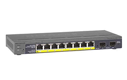 Switch NETGEAR GS110TP L2/L3/L4 10/100/1000 Netgear - Concentradores e comutadores - l2, l3, l4, 10/100/1000
