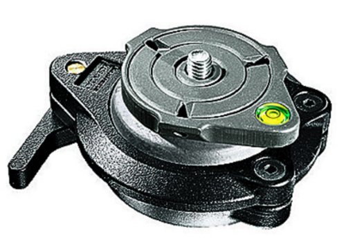 Manfrotto Compact Leveling Bubble (Accessoire photo et caméra) Manfrotto - Níveis de bolha - alumínio, preto, cinzento, 600g
