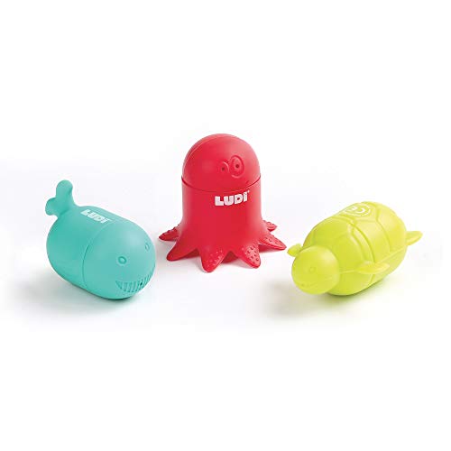Peluche LUDI Aspergeurs Marins (Idade Mínima Recomendada: 2 anos) Ludi - Brinquedos de banho - peluche, ludi, aspergeurs marins, idade mínima 2 anos