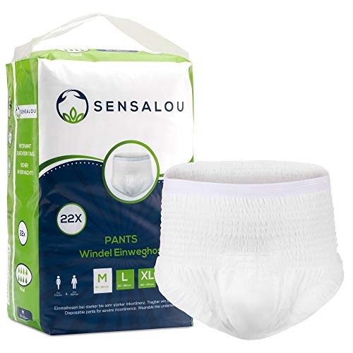 Fraldas SENSALOU Incontinência Adulto (Branco) Sensalou - Acessórios para incontinência - incontinência, adulto, branco