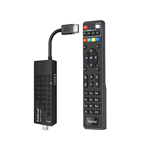 Receptor de televisão digital TECHNAXX Dvb T2 Hd BLESQU - Controlos remotos - dvb-t2 hd, h.265 hevc 10 bit, USB alimentação, ecrã externo, dolby áudio
