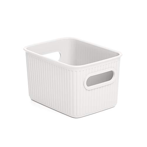 Caixa Organizadora TATAY Baobab (Branco - Polipropileno - 12.8 x 16.7 x 10 cm) TATAY - Cestas - polipropileno, 12.8 x 16.7 x 10 cm