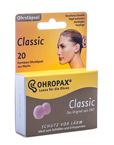 Tampões para Ouvidos OHROPAX Classic (10 Pares) OHROPAX - Tampões de ouvido - tampões, ouvido, ohropax classic, 10 pares