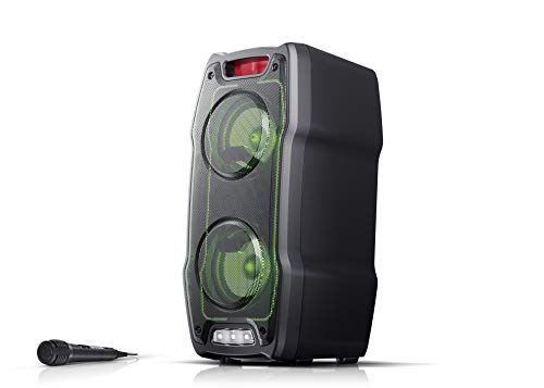 Coluna High Power SHARP PS-929 (180 W - Bluetooth) Sharp - Alto-falantes - high power, 180 W, bluetooth