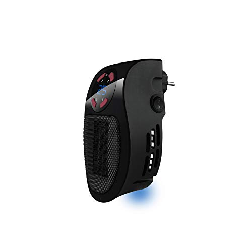 Aquecedor Termoventilador TAURUS Plug Heater 947428 (500 W) Taurus - Aquecedores portáteis - 500 W, preto