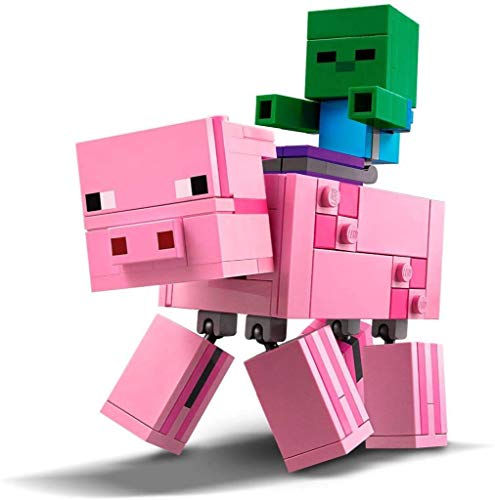LEGO Minecraft - O Coelho e o Bebê Zombie - 21157 (Idade Mínima: 8 - Peças: 241) LEGO - Blocos de encaixe - lego, minecraft, coelho, bebê zombie, peças 241