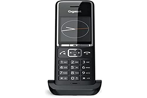 Telefone sem fio GIGASET C550HX Preto (Telefone Sem Fios) Gigaset - Telefones com fios - telefone sem fio, gigaset c550hx, preto, design moderno, pantalla lcd, clip de cinto, manos-free, auscultadores
