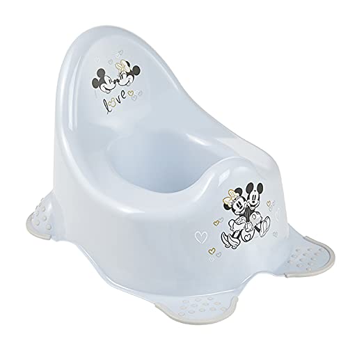 Tigela para Bebé MICKEY MOUSE Azul (18 x 20 cm) keeeper - Móveis para bebês e crianças pequenas - mascote, ergonómica, 18 x 20 cm, tampa com buraco