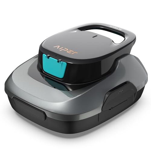 Robô Limpa Fundo AIPER Scuba SE (Autonomia: 90 min) AIPER - Aspiradores e varreduras de piscina - 90 min, 1 litro, sensor automático, filtro de cartucho