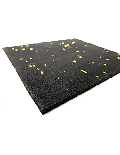 Tapete de Fitness JARDIN202 4Mm (Amarelo) JARDIN202 - Tapetes de ginásio - borracha epdm, resistente água, resistente temperatura, 10 anos garantia