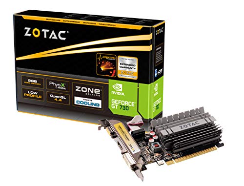 Placa de Vídeo ZOTAC GeForce GT 730 Zone Edition Zotac - Placas e adaptadores de vídeo - geforce, gt 730, zone edition