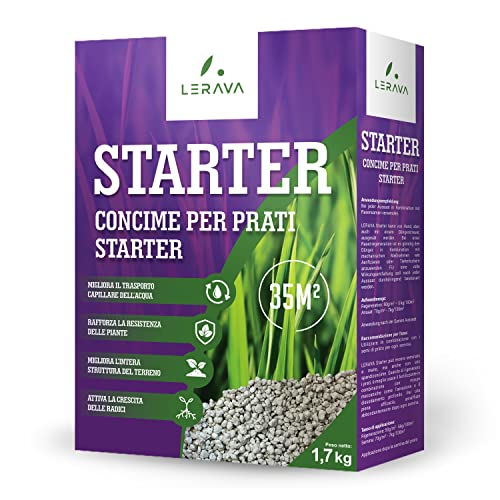 Lerava Starter Abono Césped 75 M2 LERAVA LERAVA - Adubos - abono, césped, 75 m²