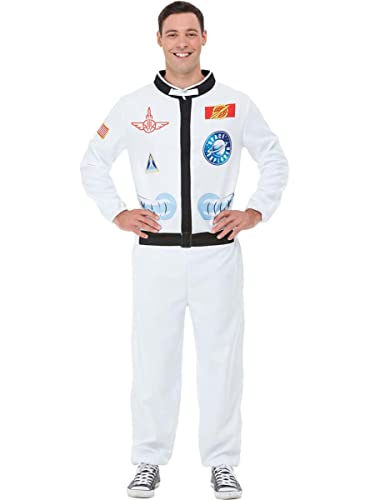 Fato Unisexo DISFRAZZES Astronauta Com Capuz (Tam: M/L) Funiglobal - Roupa - astronauta, capuz, algodão, ajuste por traseira