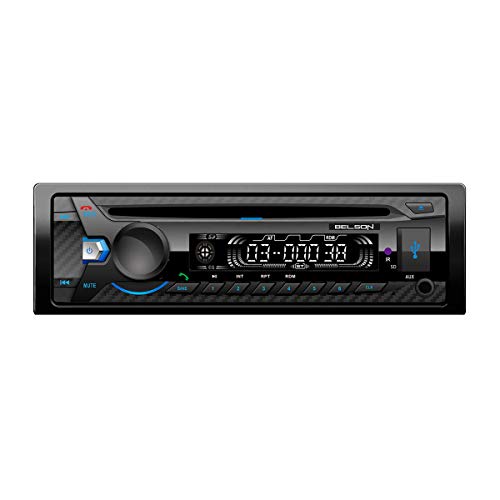 Rádio BELSON BS-12142BTW (Preto - Digital - FM/AM) Belson - Leitores e gravadores de cd - rádio, cd, reprodutor mp3, bluetooth, microfone, aux-in