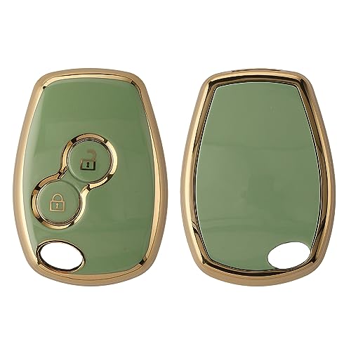 Capa para Comando KWMOBILE KWMCARREN01 Verde Kw-Commerce - Controlos remotos - verde, plástico, Renault/Dacia