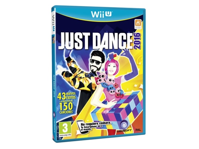 Jogo Wii U Just Dance 2016 (Música - En español) Ubisoft - Software de jogos de vídeo - música, danza, jogo, Wii U