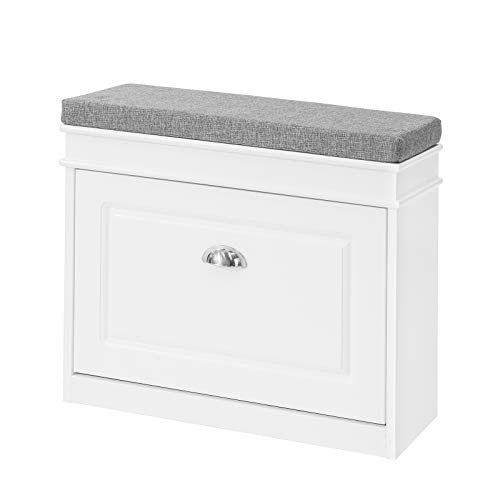 Sapateira SOBUY FSR82-K-W (Branco - MDF) sobuy - Cadeiras - sapateira, sobuy, fsr82-k-w, branco, MDF