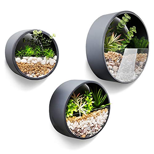 Vaso JONESHOUSEDECO (Cinzento - Aço - 37 x 37 x 25 cm) JonesHouseDeco - Vasos e canteiros - cinzento, aço, 37x37x25 cm