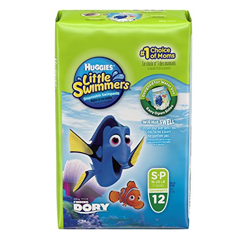Fraldas Huggies Little Swimmers 3-4 (Caixa de 32) nip - Fraldas - 3-4 anos, 32 unidades