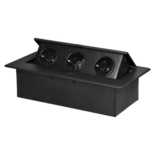 Extensão Elétrica MIRATIC 3X2P Z (Schuko) Miratic - Tomadas e soquetes de energia - 3 tomadas, 2 tomas terra, schuko