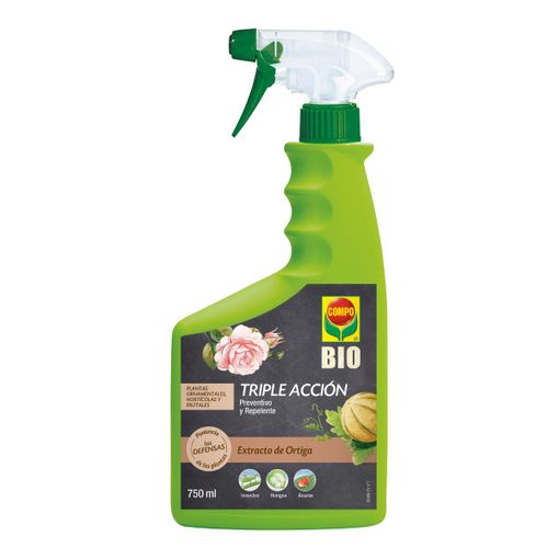 Compo Bio Triple Action Spray 750 Ml Compo - Pesticidas - proteção, insectos, fungos, ácaros