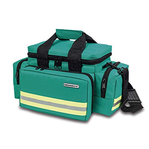 Mochila ELITE BAGS 1-2-3 (Universal - Verde) ELITE BAGS - Bolsas para ferramentas - militar, ajustável, revestimento reflector, bolso frontal
