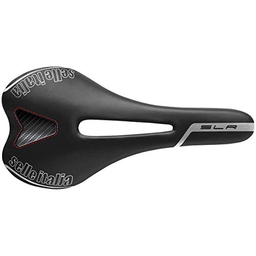 Selim Selle Italia Slr Tm Flow S (Tam.: 56 cm) Selle Italia - Peças de automóveis - manganês, alumínio, preto, 205g