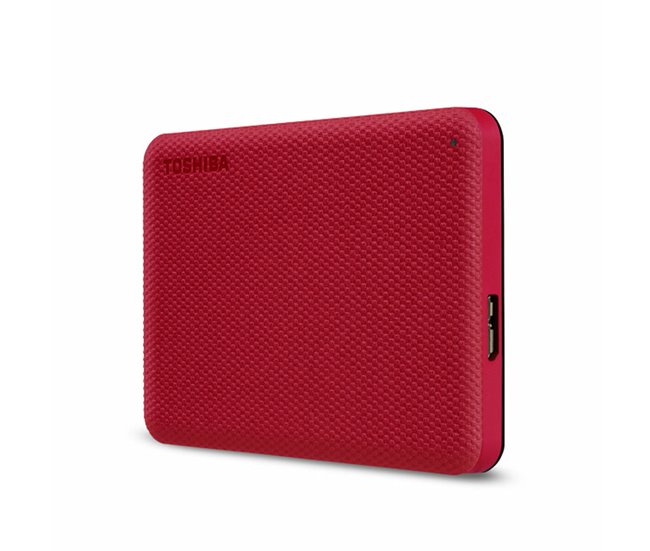 Disco Externo HDD Toshiba Canvio Advance 2 TB Toshiba - Discos rígidos - 2 TB, usb 3.0, vermelho, plástico