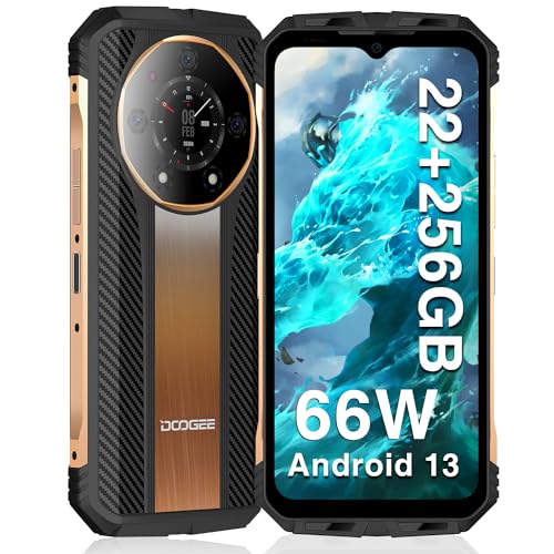 Smartphone DOOGEE S110 (6.58'' - 22 GB - 256 GB - Preto) DOOGEE - Telemóveis - 6.58 polegadas, 22 GB, 256 GB, preto, bluetooth, wi-fi