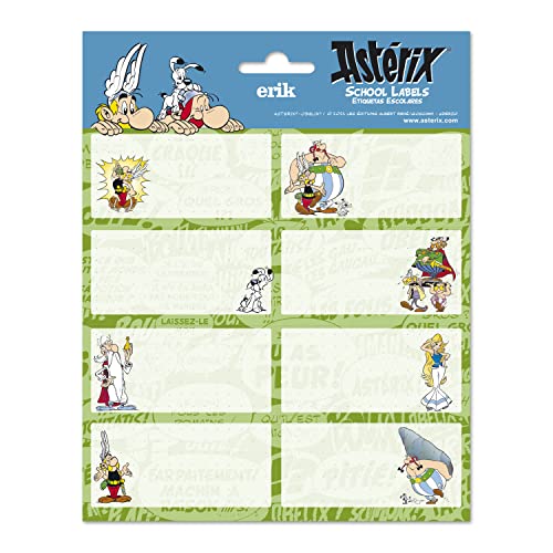 Autocolantes ERIK EDITORES Asterix e Obelix Grupo Erik - Enfeites e acabamentos - asterix, obelix, licenciados, 16 autocolantes
