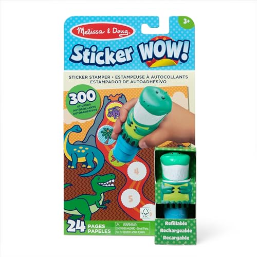 Jogo Criativo MELISSA & DOUG Sticker WOW! Dinossauro Melissa & Doug - Brinquedos - criativo, sticker, dinossauro