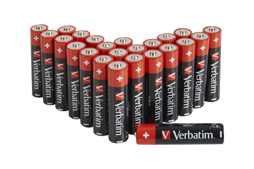 Pilhas Alcalinas Verbatim AA LR6 Premium (1.5 V - 24 unidades) Verbatim - Baterias de uso geral - alcalino, aa lr6, 24 unidades, 1.5 V