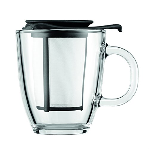 Infusor BODUM Chá de Café (Capacidade: 350 ml) Bodum - Copos e canecas - 350 ml, vidro, filtro nylon, fácil de usar