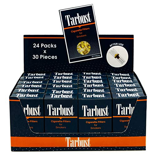 Filtro para Cigarros TARBUST 24X30 (24 Unidades) Tarbust - Acessórios de fumar - filtro, cigarros, tarbust