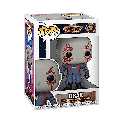 Figura FUNKO Pop! Marvel: Gotg 3-Drax The Destroyer Funko - Brinquedos - figura, funko pop, marvel, gotg 3-drax the destroyer, pvc, 10 cm