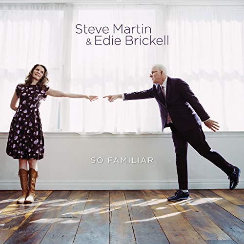 CD Steve Martin/Eddie Bracken - So Familiar (1 CDs) Concord - Cds de música - steve martin, edie brickell, so familiar, álbuns originais, rarebird live