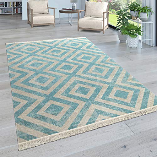 Tapete PACO HOME (Azul - 120 x 170 cm) Paco Home - Tapetes - azul, 120x170 cm